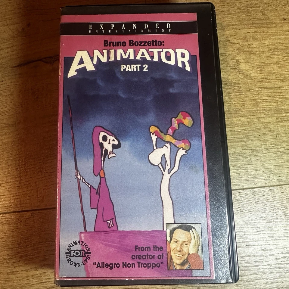 Bruno Bozzetto's Movie Lot The Best Of And Animator Part 2 - VHS Animation RARE - Image 3 of 4