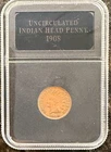 US Constitutional Coins:  1908 Indian Head Penny Cent Mint Slab