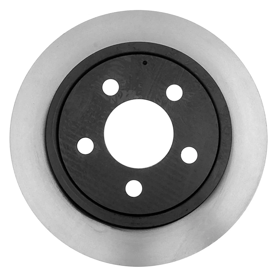 For Jeep Liberty 2003-2013 ACDelco 18A1336AC Silver Solid Rear Brake Rotor Foto 2 de 4