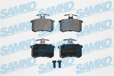 SAMKO Bremsbeläge Satz Hinten Bremsklötze für AUDI 80 Limousine (8C2, B4) 5SP440