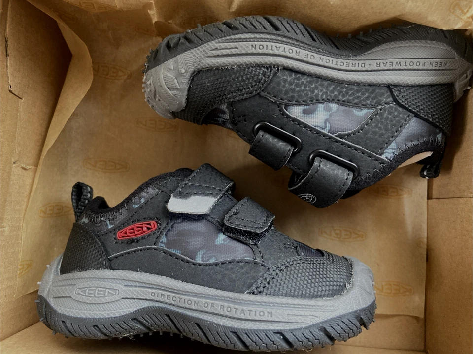 KEEN Speed Hound Toddler Boys Sneakers Shoes Black & Camo Size 4 (EU 19) Ret $55 - Image 4 of 4