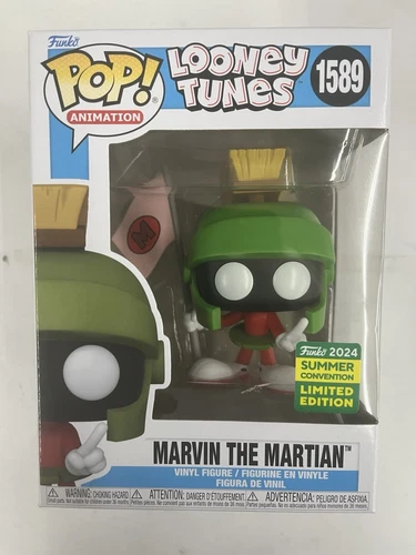 Funko Pop! Looney Tunes Marvin The Martian #1589 SDCC 2024 Summer Convention