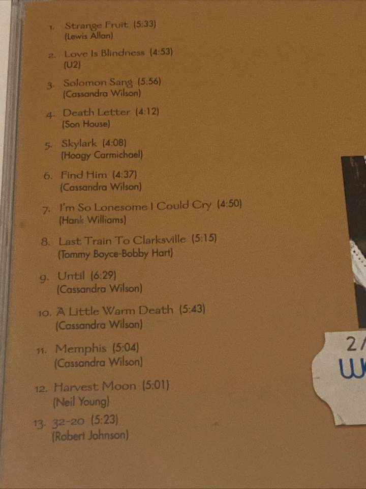 CASSANDRA WILSON New Moon Daughter CD 1995 RARE& WIE NEU;HIGH END & audiophil   - Bild 4 von 4