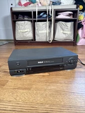 RCA VR623HF VCR 4-Head Hi-Fi VHS Player Recorder AccuSearch - No Remote/Working!
