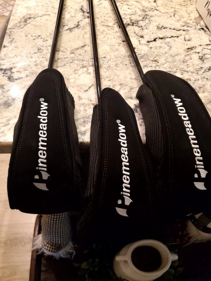 Driver de golf Pinemeadow (1), juego de 3 maderas, 5 maderas flex regular derecho Foto 2 de 4