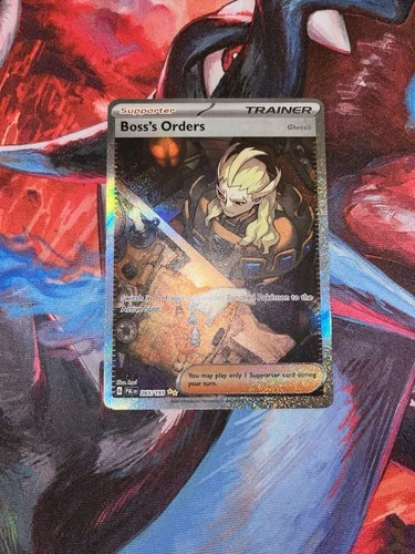 Boss’s Orders Ghetsis 265/193 Paldea Evolved Special Illustration Rare NM