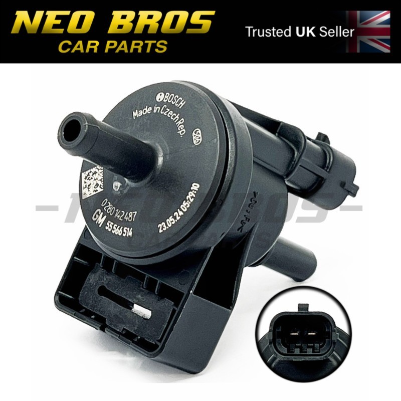 OE Fuel Evaporation Control Purge Solenoid Valve, Vauxhall Corsa D