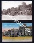 2 Old Postcard Railway / Railway, Howrah Station Calcutta (Kolkata)