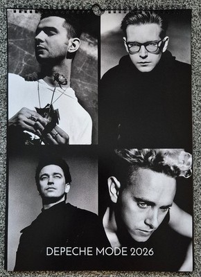 Depeche Mode - Kalender 2026 - Calendar 2026, A3 format