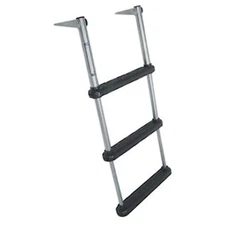 Windline TDL-3 3 Step Over Platform Telescoping Boat Ladder