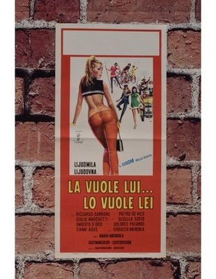 Plakat Die Will Ihn Lo Wird Sie Mario Abdallah Riccardo Garrone Gisella Sofi