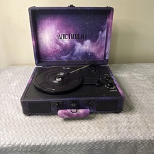 FOR PARTS Victrola Journey Bluetooth Suitcase Record Player 3-speed Turntable