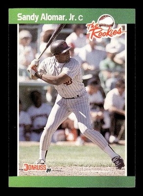 1989 Donruss The Rookies #21 Sandy Alomar, Jr. RC D073