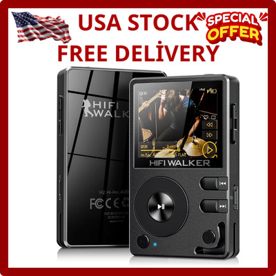 H2 Hifi MP3 Player with Bluetooth 5.2 Lossless DSD FLAC Player Digital Audio P..
