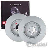 2X Kamoka Bremsscheiben 324Mm Voll Hinten Passend FÜR BMW X5 | 103187