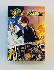 McDonalds UNO Anime My Hero Academia Shoto To...