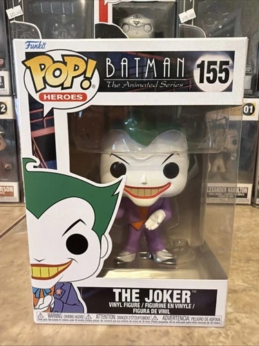Funko Pop! Vinyl: DC Universe - The Joker #155 w/Protector