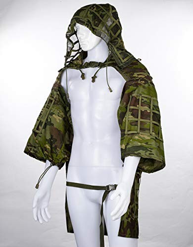 Broptical Ghillie Hood Camouflage Combat Clothing Equipment Set - Picture 4 of 5