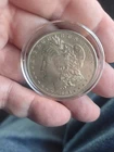 1884 O MORGAN SILVER DOLLAR in CAPSULE