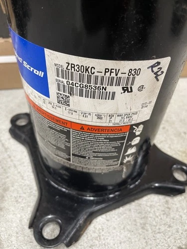 ZR30KC-PFV-830 Copeland Scroll R22 Compressor. New open box