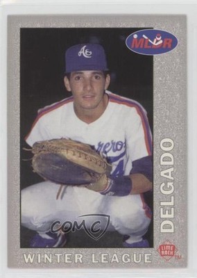 1993 Lime Rock Dominican Winter League Diamond Star Roberto Delgado #130 sq1