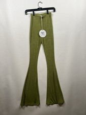 NWT Princess Polly Boogie Pants Green US 0 Classic Fun Stylish Women's Pants