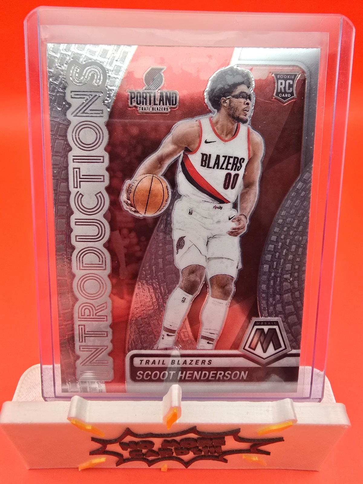 2023-24 Panini Mosaic - Introductions Scoot Henderson #18 (RC)