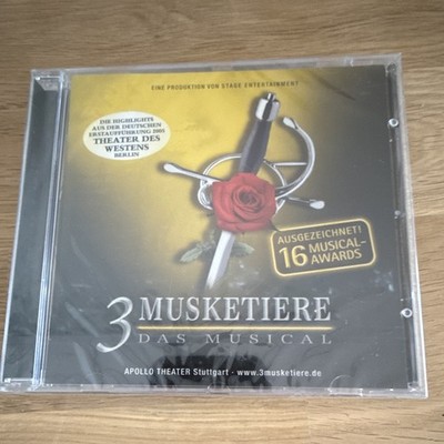 T.O.P   3 Musketiere   Das Musical (Highlights) CD-Album 2005 Jewelcase