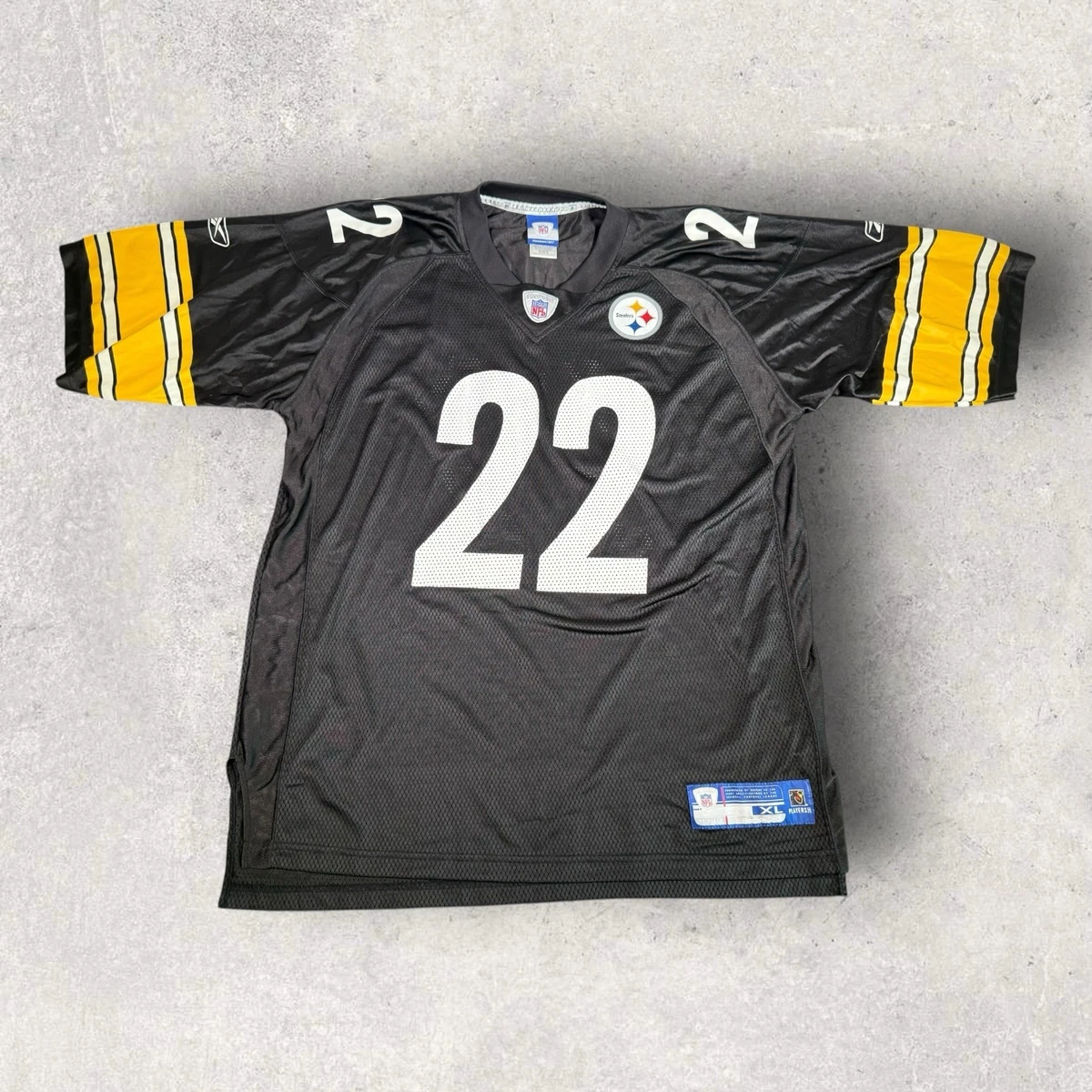 Reebok NFL スティーラーズ ウォード ユニフォーム 52 刺繍 黒 Reebok NFL スティーラーズ ウォード ユニフォーム 52 刺繍 黒 人気