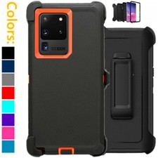 For Samsung Galaxy S20 Plus 5G Rugged Shockproof Case Cover with Belt Clip