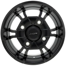 Polaris 1525247-458 Matte Black Front 14x6 Wheel 2022 Ranger XP 1000 Crew
