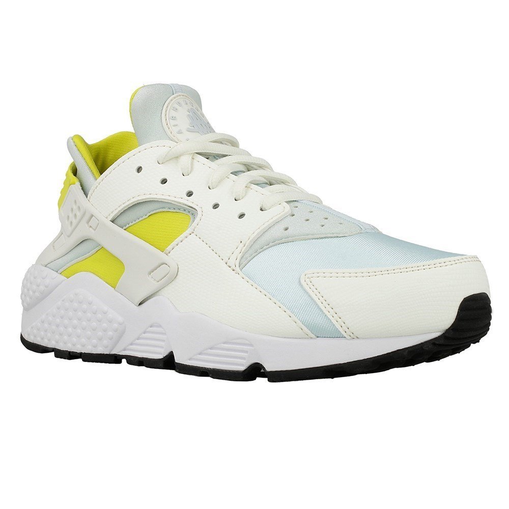 NIKE Women's Wmns Air Huarache Run Sail Glacier bluee - Electrolime 9 M US NIKE Women's Wmns Air Huarache Run Sail Glacier bluee - Electrolime 9 M US