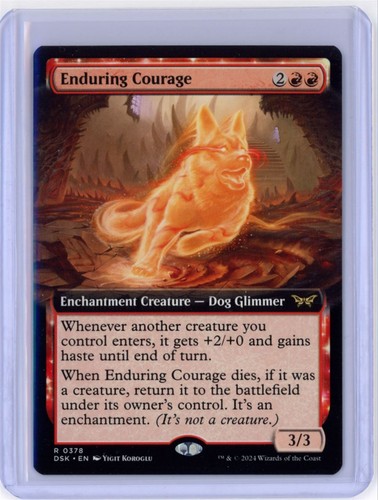 MtG DSK Enduring Courage Extended Art | eBay