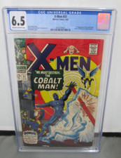 1967 X-Men #31 Marvel Comics 4/67 CGC 6.5 1st Cobalt Man SILVER AGE *