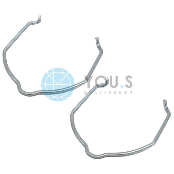 2 X You.S Original Halteklammer Turboschlauch FüR VW Touran / Jetta III - NEU-image