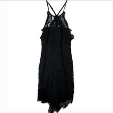 Intimately/Free People Short Nightgown in Black, Size Extra Small