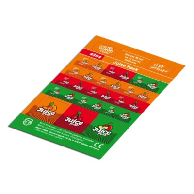 Juice   STICKER fit for building blocks tiles /4804