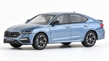 Vehicles 1:43 Scale SKODA OCTAVIA IV RS 2020 Blue Diecast