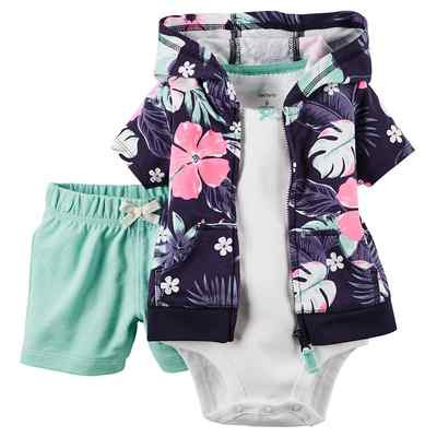 baby boy tropical outfit