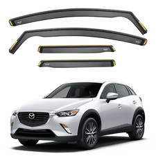 Deflettori Aria Antivento ISPEED per Mazda CX-3 2015-2024 5 Porte Set 4pz Accessori Visiera
