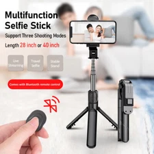 Selfie Stick 40 inch Extendable Selfie Stick Tripod Phone Tripod Wireless Remote