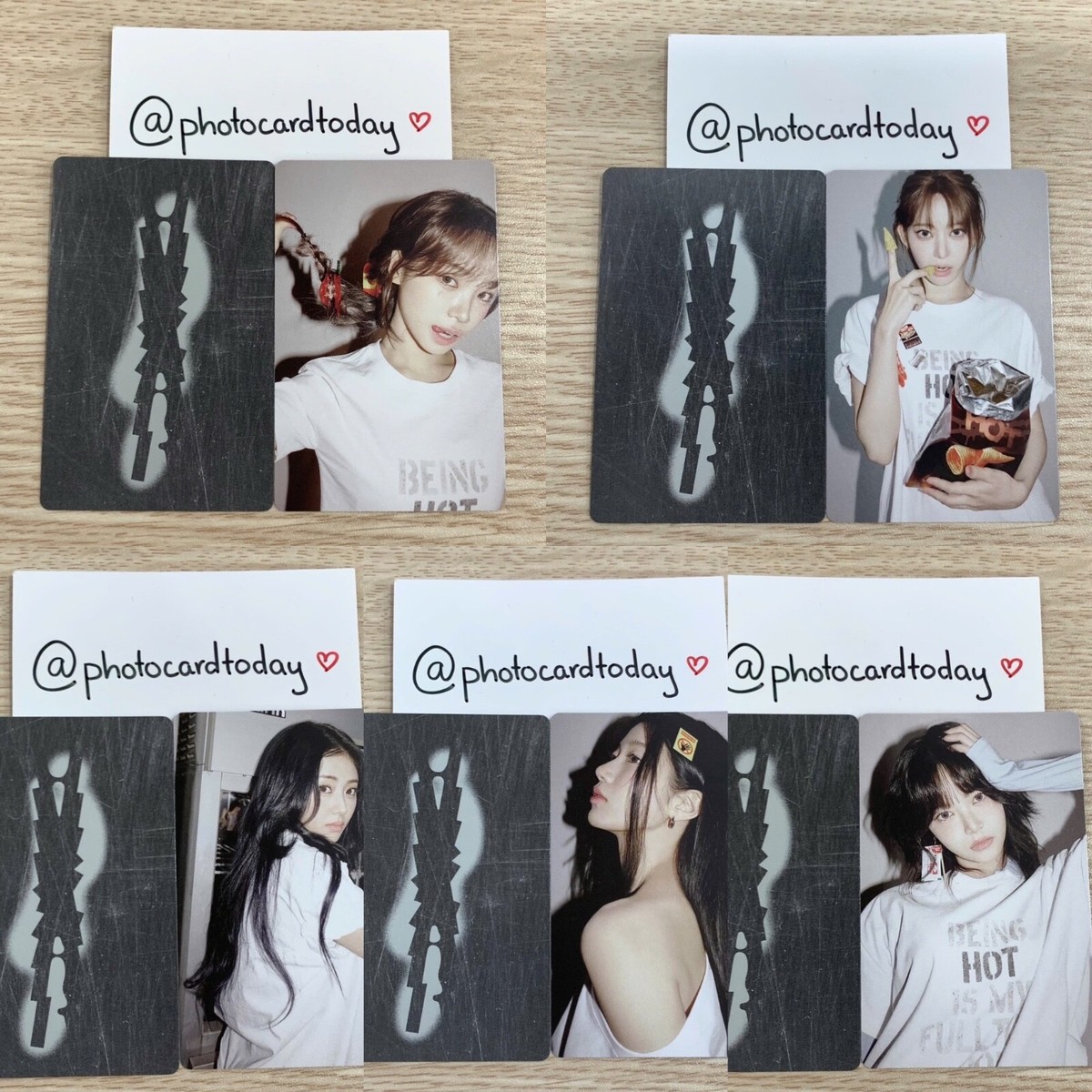 LE SSERAFIM HOT WEVERSE ALBUM KPOP CHAEWON PHOTOCARD