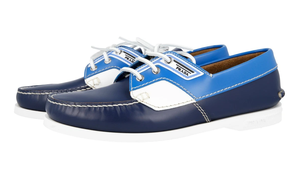 Prada clearance boat shoes