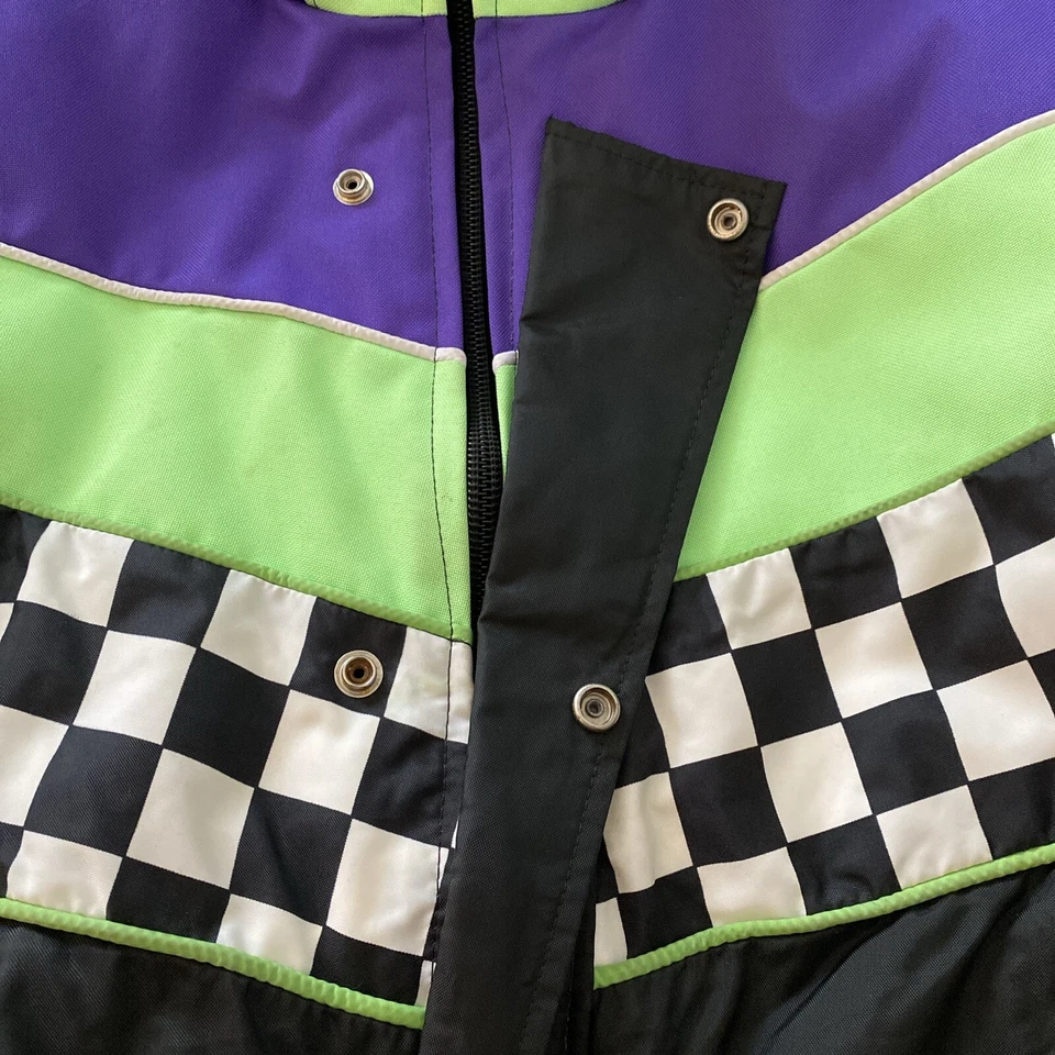 De Colección - Chaqueta de Invierno Sno Rider Talla Med Años 80 90 Esquí Moto de Nieve Carreras (JT-173) Foto 4 de 4