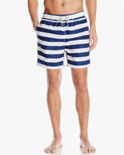 Kanu Surf Men's Monaco Swim Trunks Navy/White Size XL 5062