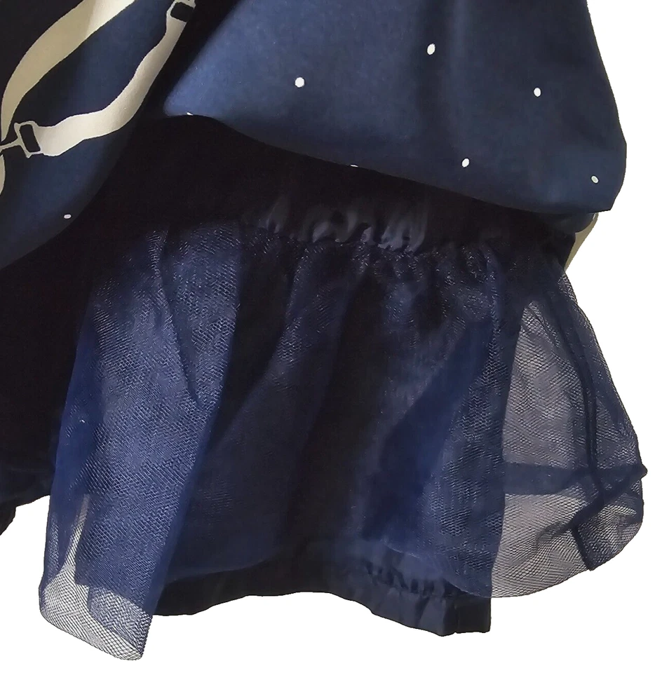 Vestido de Pascua Janie Jack Caballo 2T Derby Lecciones de Equitación Ecuestre Azul Forrado Preparación Foto 4 de 4