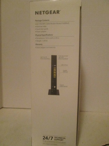 Netgear AC 1750 WiFi Cable Modem Router - Picture 8 of 10
