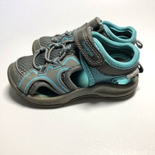 OshKosh B'gosh Everplay Tempu Sandals Toddlers boys grey turquoise Size 6 M