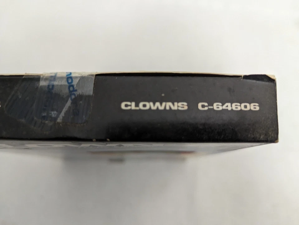 CLOWNS Commodore 64 Cartridge NIB Sealed Bally Midway1981 VTG C-64606 Rare Game - Image 3 of 4