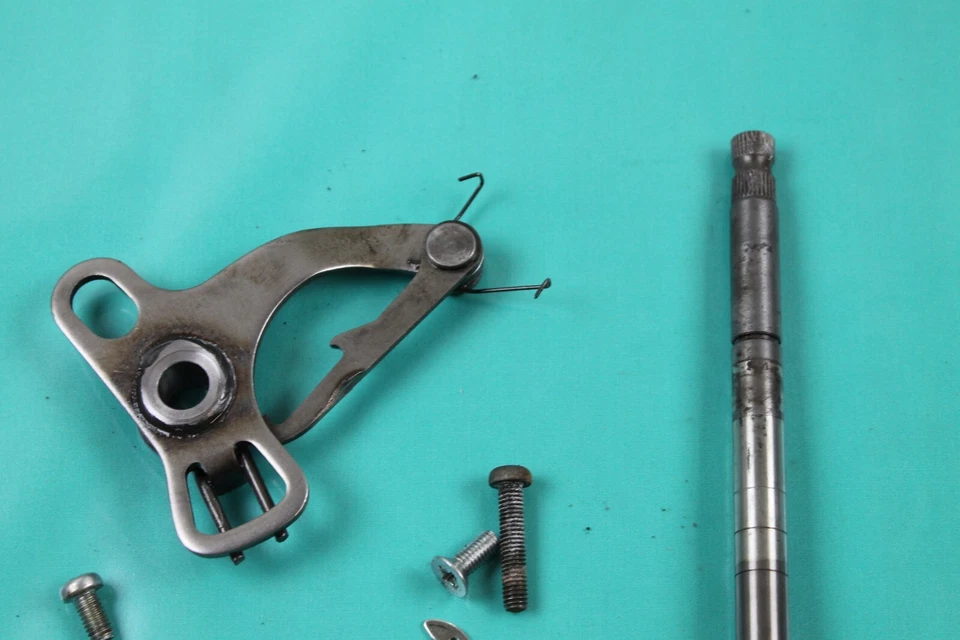 Yamaha GTMX 80 1974 conjunto de eje de cambio 353-18101-03-00 Foto 2 de 4